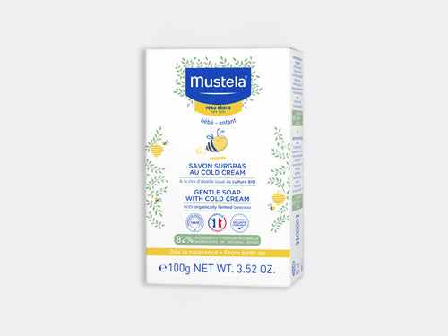 慕之幼®高效滋養皂【Mustela慕之恬廊】Gentle soap with Cold Cream - Mustela Multi-market - 1