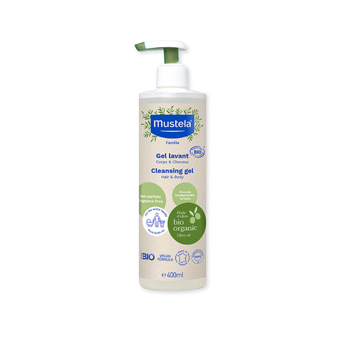 有機好橄雙潔露【Mustela慕之恬廊】Certified Organic Cleansing gel body & hair - Mustela Multi-market - 1